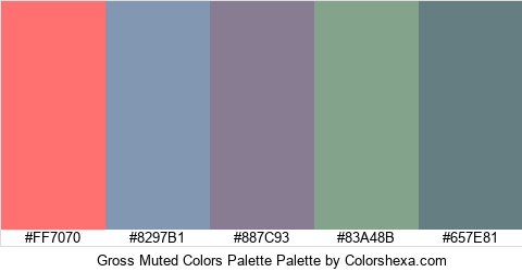 Gross Muted Colors Palette Colors Logo