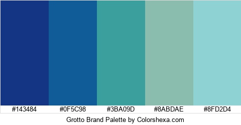 Grotto Brand Colors Logo