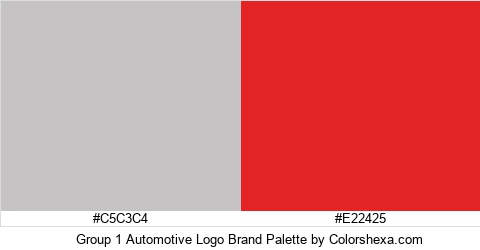 Group 1 Automotive Logo Brand Colors Logo