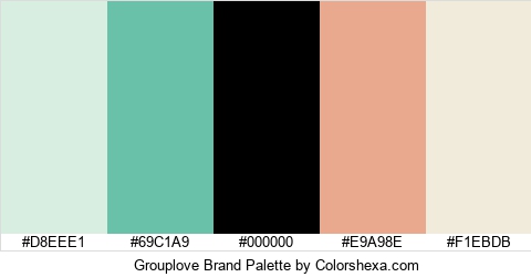 Grouplove Brand Colors Logo