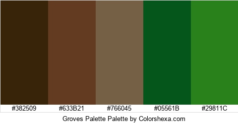 Groves Palette Colors Logo