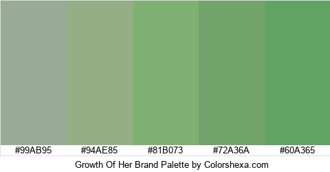 Growth Of Her Brand Colors Logo