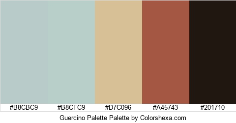 Guercino Palette Colors Logo