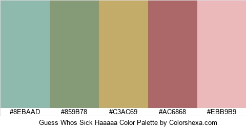 Guess Whos Sick Haaaaa Color Colors Logo