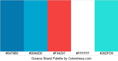 Guiarus Brand Colors Logo