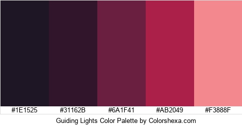 Guiding Lights Color Colors Logo