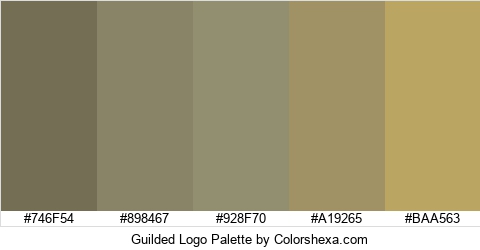 Guilded Logo Colors Logo