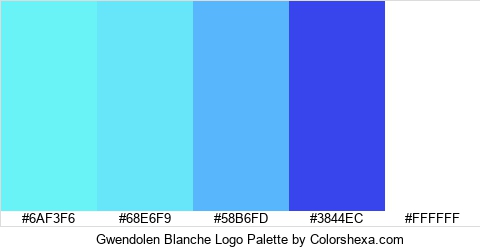 Gwendolen Blanche Logo Colors Logo