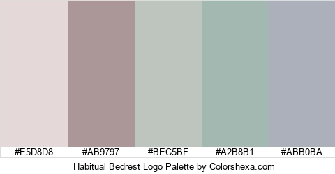Habitual Bedrest Logo Colors Logo