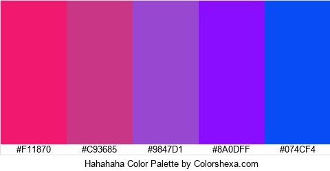 Hahahaha Color Colors Logo