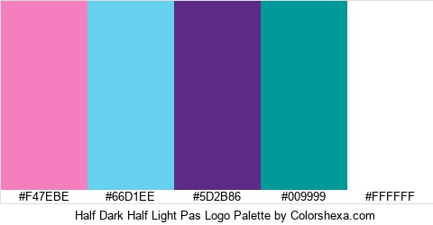 Half Dark Half Light Pas Logo Colors Logo