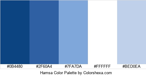 Hamsa Color Colors Logo