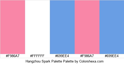 Hangzhou Spark Palette Colors Logo