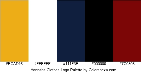 Hannahs Clothes Logo Colors Logo
