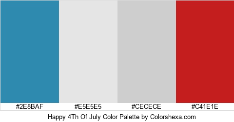 Happy 4Th Of July Color Colors Logo