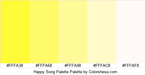 Happy Song Palette Colors Logo