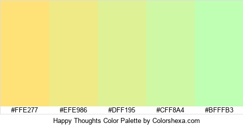 Happy Thoughts Color Colors Logo