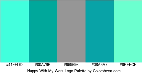Happy With My Work Logo Colors Logo