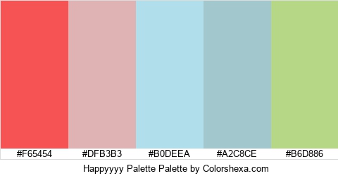 Happyyyy Palette Colors Logo