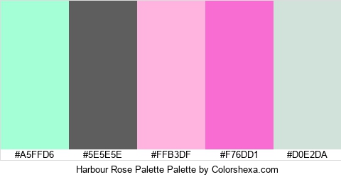 Harbour Rose Palette Colors Logo
