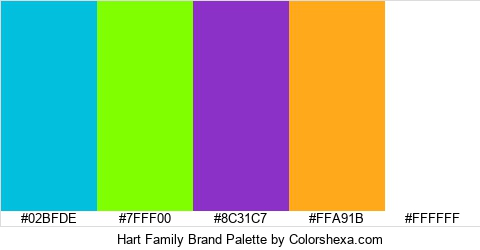 Hart Family Brand Colors Logo