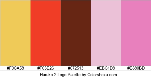 Haruko 2 Logo Colors Logo