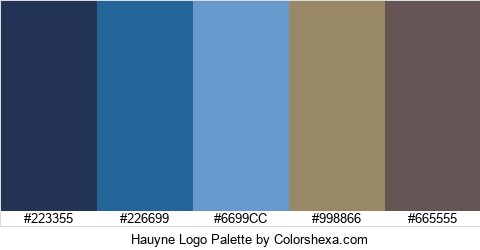 Hauyne Logo Colors Logo
