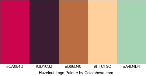 Hazelnut Logo Colors Logo