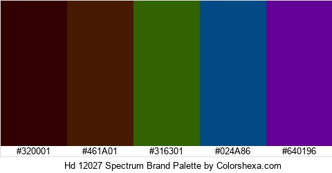 Hd 12027 Spectrum Brand Colors Logo