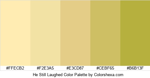 He Still Laughed Color Colors Logo