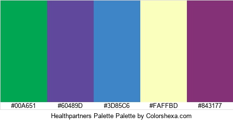 Healthpartners Palette Colors Logo