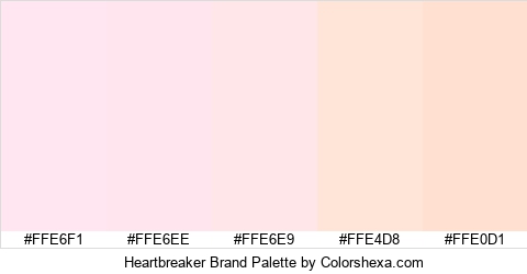 Heartbreaker Brand Colors Logo