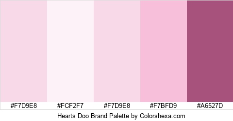 Hearts Doo Brand Colors Logo