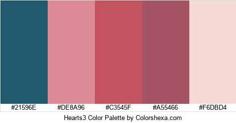 Hearts3 Color Colors Logo