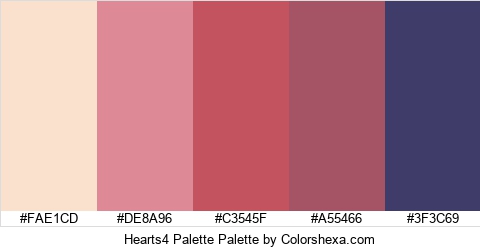 Hearts4 Palette Colors Logo