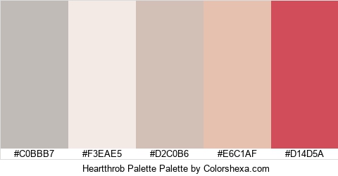 Heartthrob Palette Colors Logo