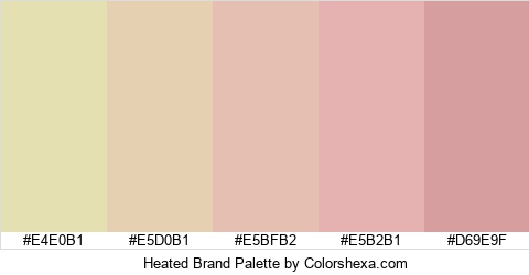 Heated Brand Colors Logo