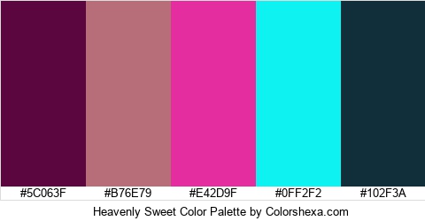 Heavenly Sweet Color Colors Logo