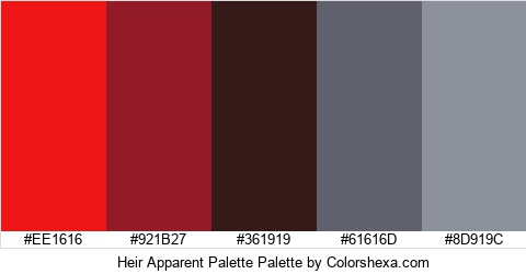 Heir Apparent Palette Colors Logo