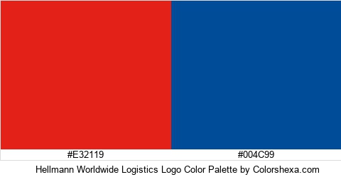 Hellmann Worldwide Logistics Logo Color Colors Logo