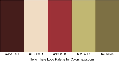 Hello There Logo Colors Logo
