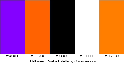 Helloween Palette Colors Logo