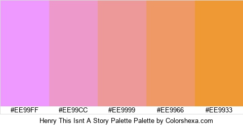 Henry This Isnt A Story Palette Colors Logo