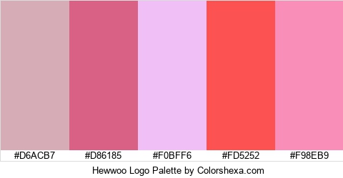 Hewwoo Logo Colors Logo