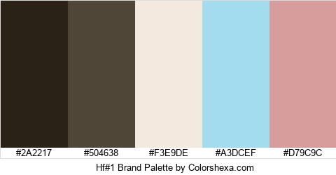 Hf#1 Brand Colors Logo