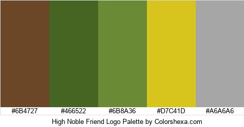 High Noble Friend Logo Colors Logo