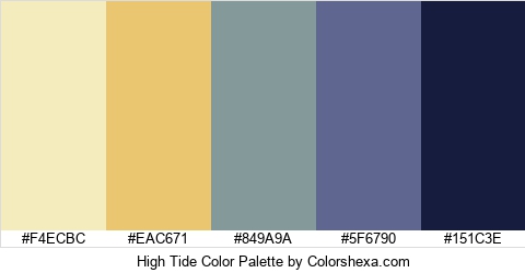 High Tide Color Colors Logo