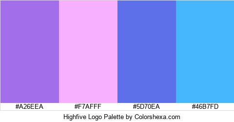 Highfive Logo Colors Logo