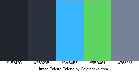 Hitman Palette Colors Logo