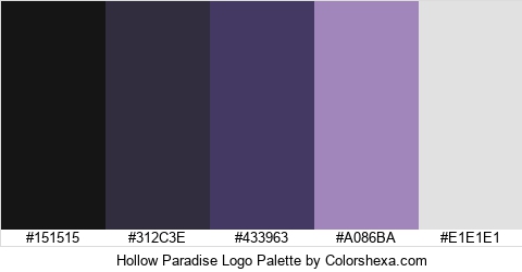 Hollow Paradise Logo Colors Logo